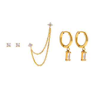 Troli Elegant set of gold-plated Orecchini VJDE0307064