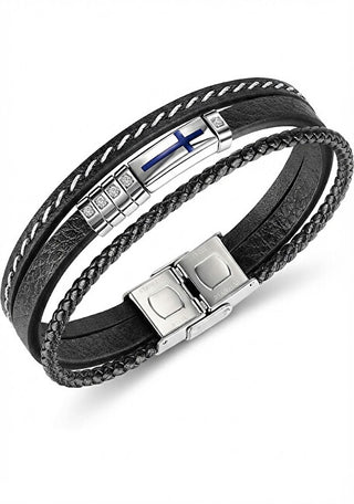 Troli Fashion leather men's Bracciale Leather