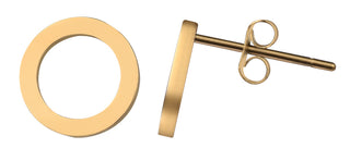Troli Orecchini E Anelli Semplici Placcati In Oro