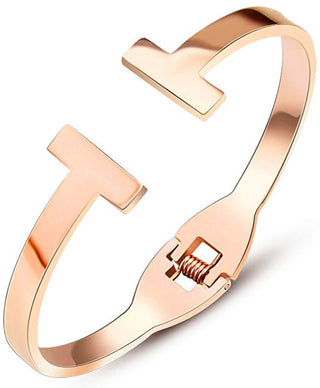 Troli Bracciale Di Lusso Placcato Oro Rosa Per Donna