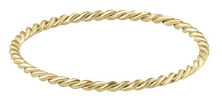Troli Minimalist gold-plated gold Anello - Circuit: 51 mm