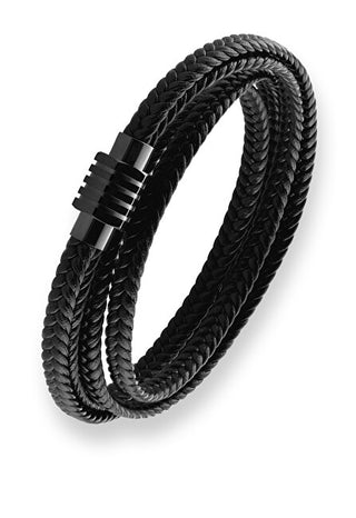 Troli Modern Leather Men's Bracelet Vabob011 
