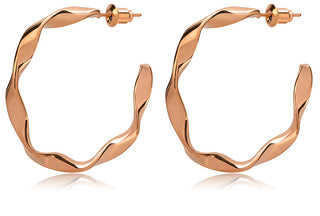 Troli Fashion bronze steel Orecchini rings