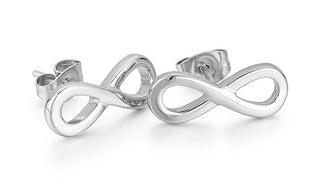 Troli Orecchini Infinito In Acciaio Moda Vwse004 S