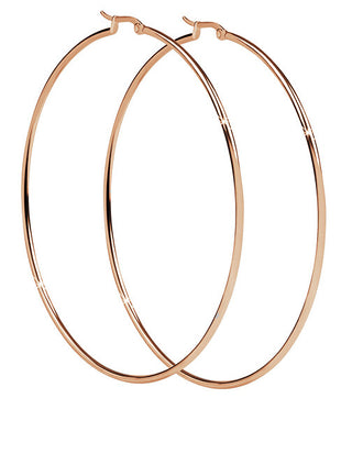 Troli Timeless bronze circles Orecchini - Diameter: 4 cm