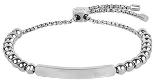 Troli Bracciale with steel beads