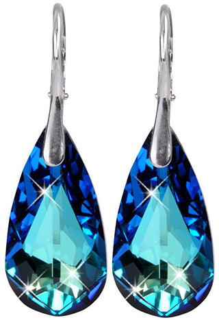 Levien Splendidi Orecchini Pendenti Bermuda Blue