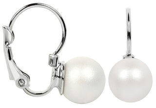 Levien Bellissimi Orecchini Di Perle Perla Bianco Perlato