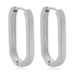 Troli Timeless steel oval Orecchini VAAXF342S