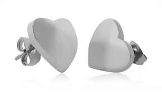 Troli Delicati Orecchini A Forma Di Cuore In Acciaio Vaaxf256S