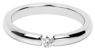 Troli Soft steel Anello with crystal - Circuit: 60 mm