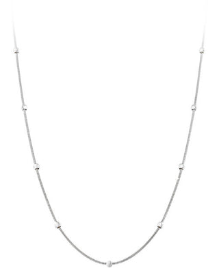 Troli Necklace With Steel Spheres 