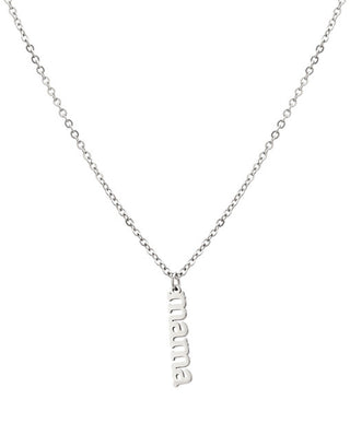 Troli Collar de acero con colgante Mama Vedn0451S 