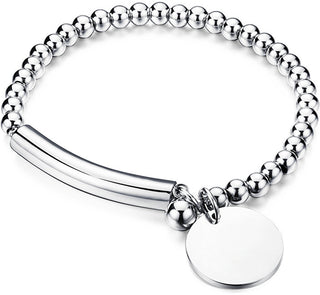 Troli Elegante Armband aus Stahl Kbs-451-Sil 