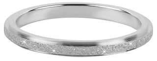 Troli Sparkling Steel Ring - Size: 49 Mm 