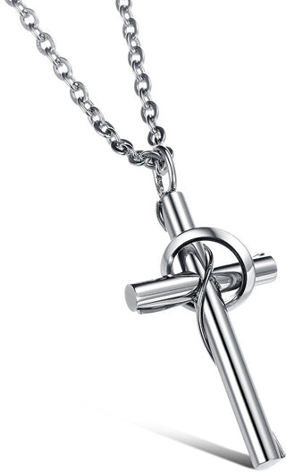 Troli Collana Con Croce Da Uomo Knsc-003