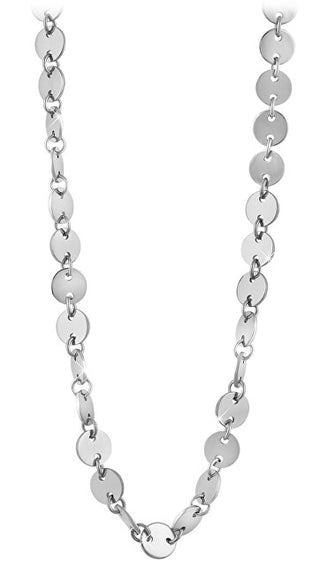 Troli Collana Con Moneta In Acciaio