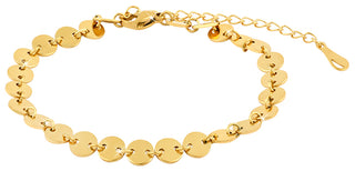 Troli Bracciale In Acciaio Placcato Oro