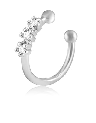 Troli Orecchino Singolo A Filo Placcato Argento Vede092S