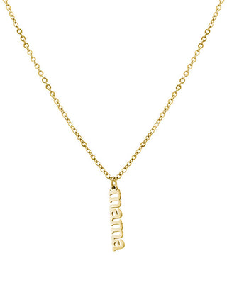 Troli Collana Con Ciondolo Placcato Oro Mama Vedn0451Sg
