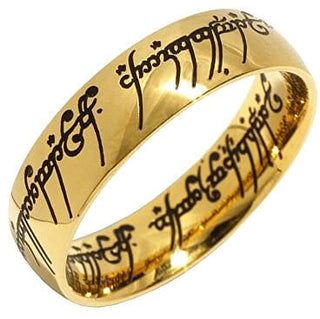 Troli The gilded Anello of power from The Lord of the Rings - Circuit: 59 mm