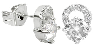 Troli Beautiful glittering Orecchini with clear crystals