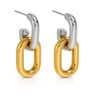 Troli Charming bicolor dangle Orecchini VJDE2410009-PS
