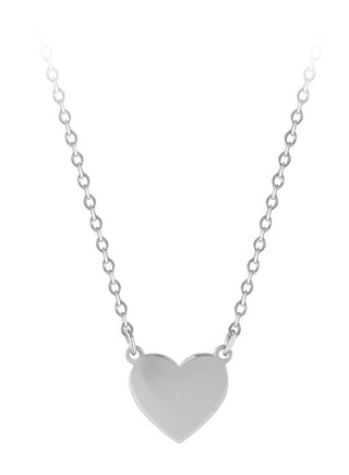 Troli Collana Romantica In Acciaio Con Cuore 140