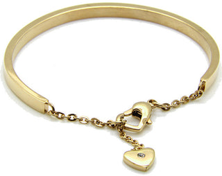 Troli Romantic plated Bracciale with heart KBS-151-GOLD