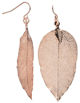 Troli Pink gold Orecchini Laurel leaves Laurel