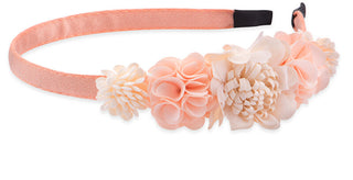 Troli Fascia Per Capelli Rosa Chiaro Con Fiori