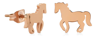 Troli Orecchini In Bronzo Decenti Cavallo