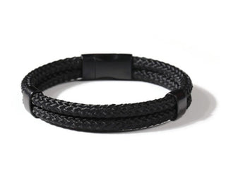 Troli Elegante Bracciale Nero Vsb005 Bb-Pet