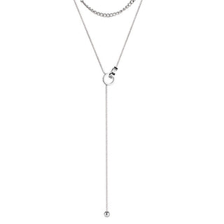 Troli Stylish steel double Collana