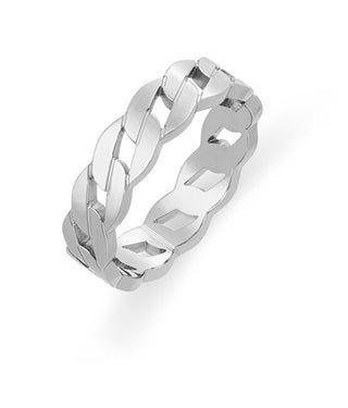 Troli Elegante Anello In Acciaio - Circuito: 52 Mm