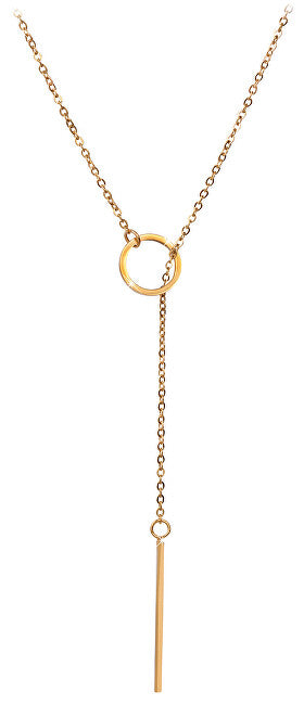 Troli Elegante Collier plaqué or 1842 