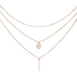 Troli Collana Tripla In Bronzo
