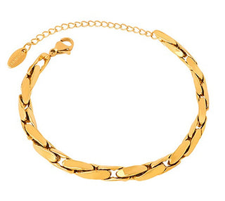 Troli Bracciale Distintivo Placcato Oro Per Donna Vaaxp1771G