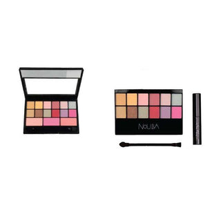 Trousse 237 Set Nouba: Multiuso, Palette Viso, 12 Tonalità, 36 g + Volum, Mascara
