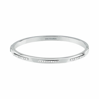 Trussardi Bracciale Da Donna In Acciaio Massiccio Con Cristalli Concept Tjayy06