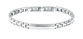 Trussardi Bracciale In Acciaio Senza Tempo Per Uomo T-Steel Tjaxv24
