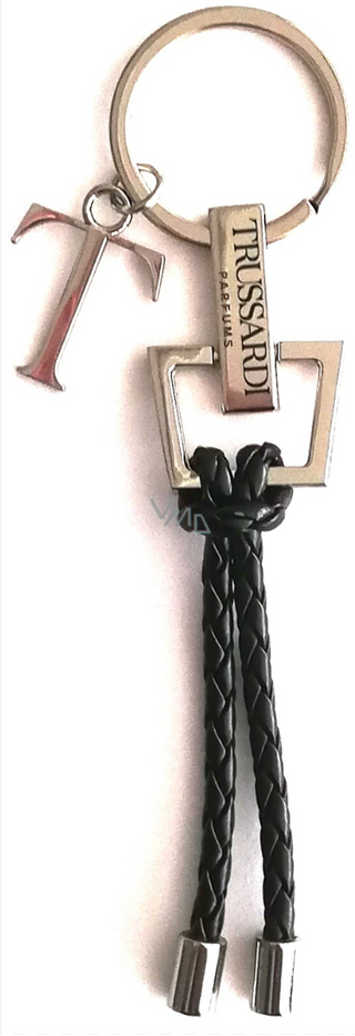 Trussardi, Reflectie, metalen sleutelhanger