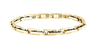 Trussardi Stylish gold-plated Bracciale da uomo T-Steel TJAXV51