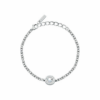 Trussardi Stylish T-Logo Crystal Gold Plated Bracciale TJAXC116