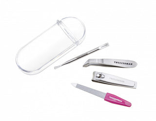Tweezerman Pronto Soccorso Per Le Unghie - Un Set Da Borsetta Nail Rescue Kit