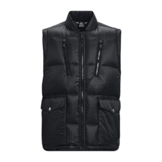 Under Armour, ColdGear, Infrared Storm, giacca sintetica da uomo sportiva, nero, taglia M