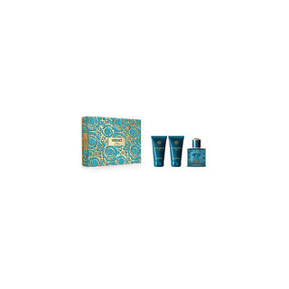 Versace Eros Set regalo 50 ml EDT, Gel doccia and Eros 50 ml Dopobarba Balsam Eros 50 ml 50ml