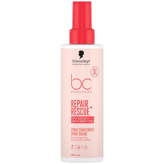 Schwarzkopf BC Bonacure Repair Rescue - balsamo spray rigenerante, 200 ml