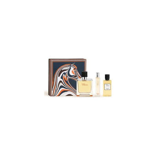 Terre D´Hermes Pure Perfume set regalo Parfum 75 ml, gel doccia 40 ml a miniaturka Pure Perfume 15 ml 75ml