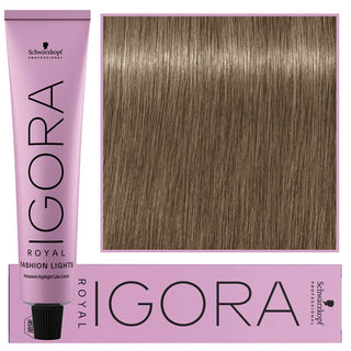Schwarzkopf Professional Igora Royal Fashion Lights Tintura per capelli 60ml L-24 | Biondo Beige Rame